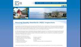 
							         inspections & housing quality standards - CVR Associates, Inc., and ...								  
							    