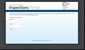 
							         Inspections Portal								  
							    