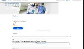 
							         Inspira Health Network Employee Reviews - Indeed								  
							    