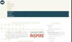 
							         Inspire, Educate, Achieve | Educational Services, Inc.								  
							    