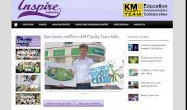 
							         Inspire Schools Specsavers reaffirms KM Charity Team links ...								  
							    