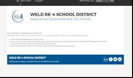
							         Inspiring Innovation, Empowering Success - Weld RE-4 School District								  
							    