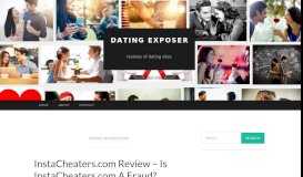 
							         InstaCheaters.com | Dating Exposer								  
							    