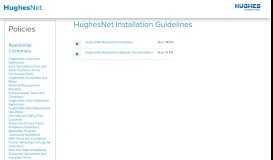 
							         Installation Guidelines - HughesNet								  
							    