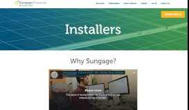 
							         Installers | Sungage Financial								  
							    