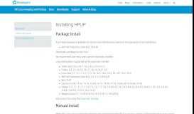 
							         Installing HPLIP - hp's Developer Portal								  
							    