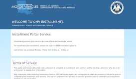 
							         Installment Portal Service - Louisiana Office of Motor Vehicles								  
							    