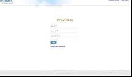 
							         InstaMed® Online for Providers - Login								  
							    