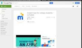 
							         Instant loan for college students – mPokket - Apps on Google ...								  
							    