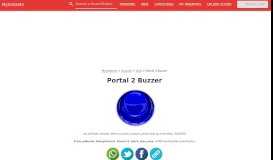 
							         Instant Portal 2 Buzzer - Sound Button | Myinstants								  
							    
