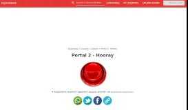 
							         Instant Portal 2 - Hooray - Sound Button | Myinstants								  
							    