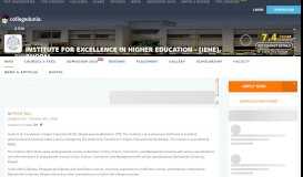 
							         Institute for Excellence in Higher Education - [IEHE], Bhopal ...								  
							    