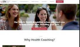 
							         Institute for Integrative Nutrition: Nutrition & Holistic Health ...								  
							    