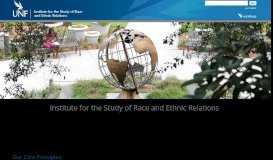 
							         Institute for the Study of Race and Ethnic Relations ... - UNF								  
							    