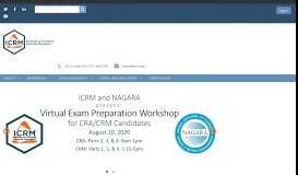 
							         Institute of Certified Records Managers: ICRM								  
							    