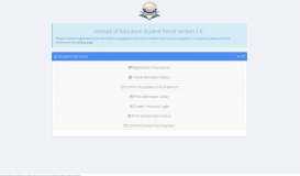 
							         Institute of Education | Student Portal Services								  
							    