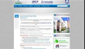 
							         Instituto Provincial de Educación Permanente Granada								  
							    