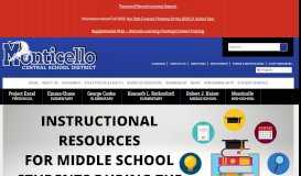 
							         Instructions for Parent Portal/SchoolTool | Monticello Central School ...								  
							    