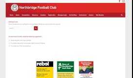 
							         Insurance 2019 - Northbridge Football Club								  
							    