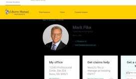 
							         Insurance Agent, Sales Rep Mark Fike | Liberty Mutual								  
							    