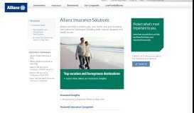 
							         Insurance - Allianz USA								  
							    