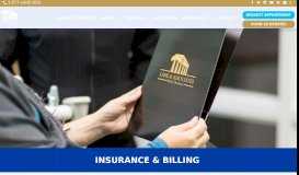 
							         Insurance and Billing - Lane & Associates								  
							    
