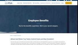 
							         Insurance and Financial Services, Employee Benefits | PSA								  
							    