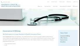 
							         Insurance & Billing | Sparks & Favor PC | Obstetrics and Gynecology								  
							    