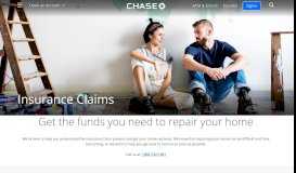 
							         Insurance Claim | Home Lending | Chase.com								  
							    