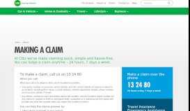 
							         Insurance Claims Process | How to Make a Claim | CGU								  
							    