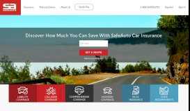 
							         Insurance Information From SafeAuto Insurance								  
							    