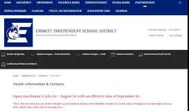 
							         Insurance / Insurance - Emmett School District								  
							    