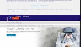 
							         Insurance Licensing Exam Prep - Kaplan Financial								  
							    