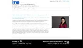 
							         Insurance Management Services								  
							    