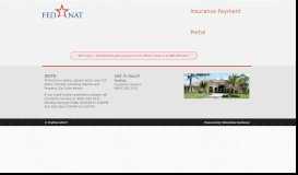 
							         Insurance Payment Portal - FedNat Payment Portal								  
							    