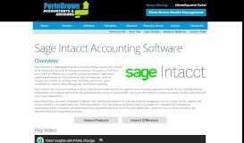 
							         Intacct Accounting Software - Porte Brown								  
							    