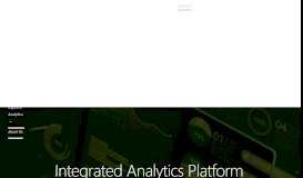 
							         Integrated Analytics Platform – OneWiFi								  
							    