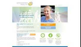 
							         Integrated Corporate Health Client Portal								  
							    