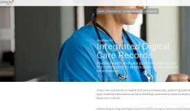 
							         Integrated Digital Care Records | Orion Health								  
							    