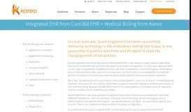 
							         Integrated EHR from Care360 EHR + Medical Billing from Kareo | Kareo								  
							    