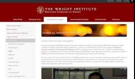 
							         Integrated Health Psychology Training Program ... - The Wright Institute								  
							    