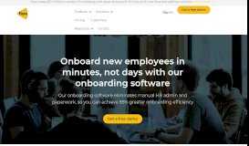 
							         Integrated Onboarding, HRIS, Payroll and Benefits Software | Flare HR								  
							    