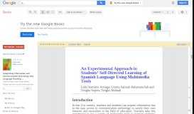 
							         Integrating Information and Communication Technology Into Language ... - Google Books Result								  
							    