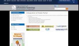 
							         Integration of State Portal | Department of Information ... - DIT Manipur								  
							    