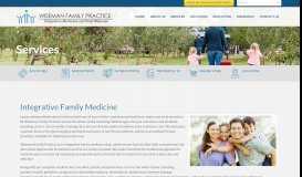 
							         Integrative Family Medicine | Wiseman Family Practice								  
							    