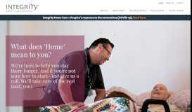 
							         Integrity Home Care + Hospice								  
							    