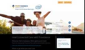 
							         Intel Connected Care with Providence | Providence Oregon								  
							    