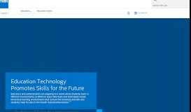 
							         Intel® Education - Enhanced Learning with Educational Technology								  
							    