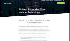 
							         Intel - Nutanix								  
							    
