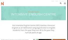 
							         Intensive English Centre – North Lake Senior Campus								  
							    